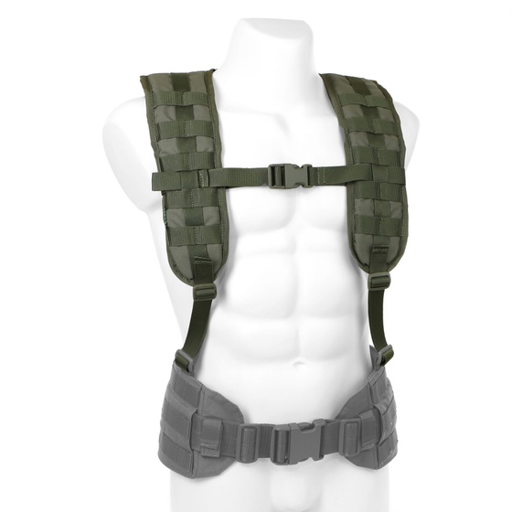 Szelki H-Harness do pasa taktycznego Ranger Green MOLLI