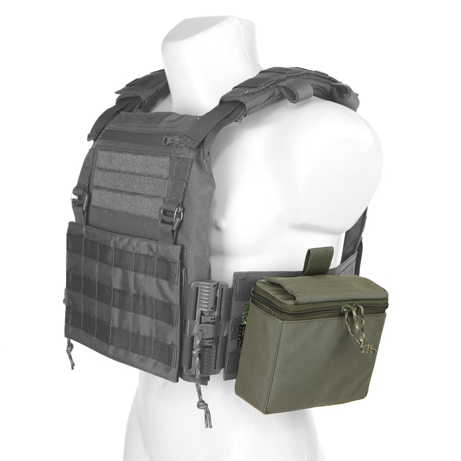 Uniwersalna torba, zasobnik MOLLE/PALS Ranger Green